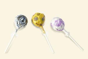ball-shaped promotion lollipops from Küfa